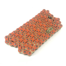 Manufacturer Roller Chain Motorcycle Chain Colored For 428/428H/420/420H Orange color